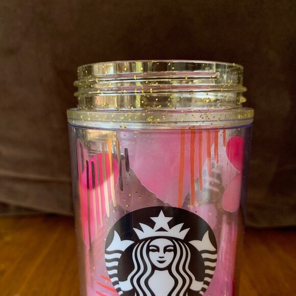 STARBUCKS Japan Valentines Day Tumbler 2019 NEW Limited Edition Pink Hearts Rare - Picture 7 of 10